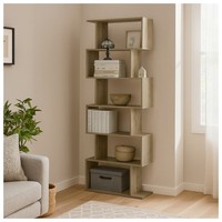 Regal 70X189 Thekla Artisaneiche Standregal Mit 6 FäChern Raumteiler Hti-Living