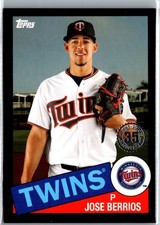 2020 Topps 1985 Topps Baseball Black /299 Jose Berrios #85-62