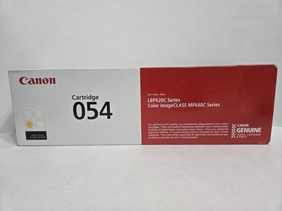 Genuine Canon 054 Yellow Toner Cartridge LBP620C Series MF640C 3021C001AA