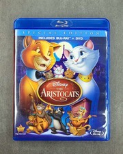 The Aristocats Two-Disc Blu-ray/DVD Special Edition in Blu-ray Packaging DVDs