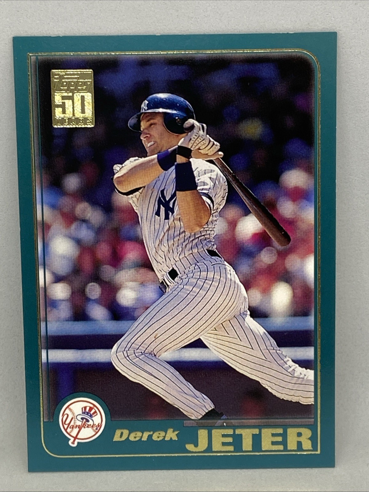 2001 Topps - Derek Jeter #100 Home Team Advantage