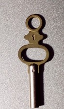 ANTIQUE Brass Pocket Watch Key No. 1 EXCELLENT CONDITION