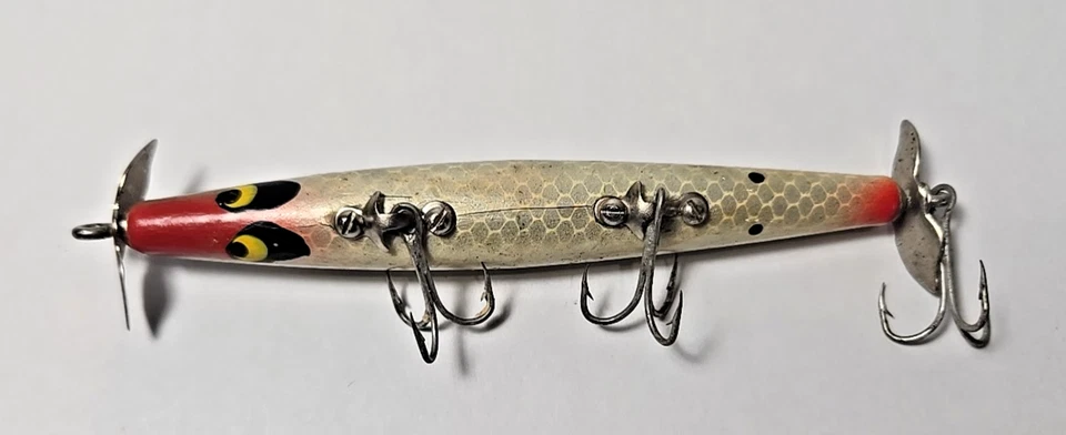 "Señuelo de pesca Smithwick vintage diablo señuelo de pesca de caballo 4""" Foto 4 de 4