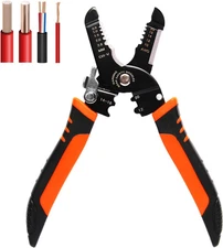 Wire Strippers Crimping Pliers Tool 5in1 Crimper Cutter 10-20 AWG Electric Wire