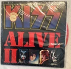 KISS ALIVE II RED VINYL LP ENGLAND IMPORT SEALED NEW CALD 5004