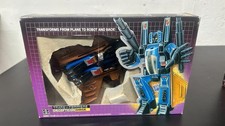 Transformers G1 Decepticon Dirge 1985 Complete w  Box Weapons Instructions Vinta