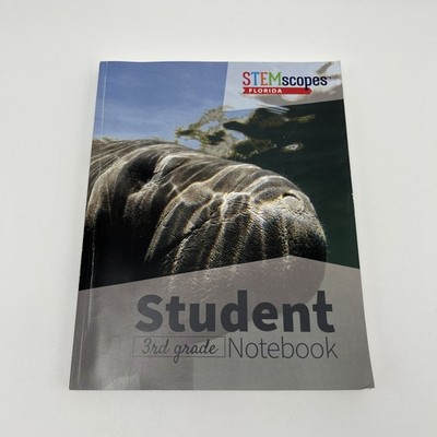 STEMscopes Florida Student Notebook, 3rd Grade Workbook Paperback  PRE OWNED