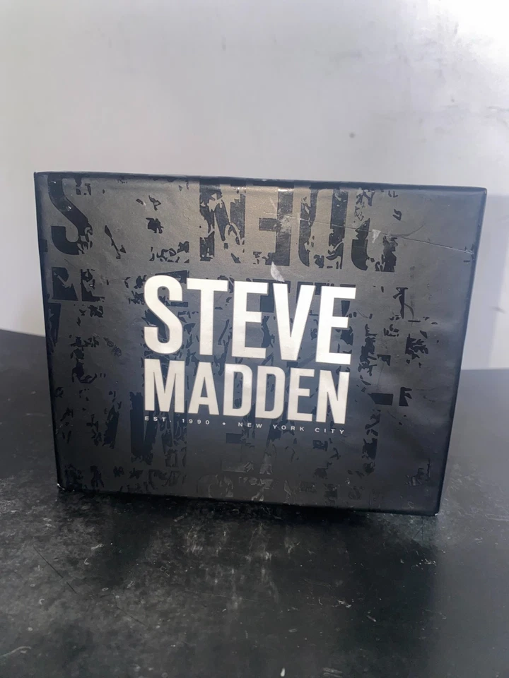 Steve Madden Men's Bi - Fold Brown Leather Wallet With Back ID RFID S2T221/SD23 - Image 4 of 4