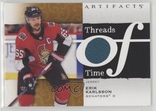2021-22 Upper Deck Artifacts Threads of Time Erik Karlsson #TT-EK 03uh