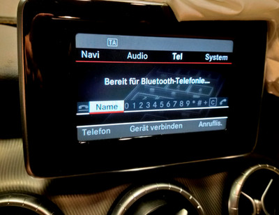 Mercedes W117 W246 Navigationsdisplay Bordcomputer Monitor Display A2469001203