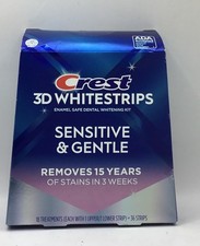 Crest 3D Whitestrips Sensitive & Gentle Teeth...