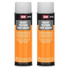 SEM 39793 Heavy Texture Chip Guard Opaque Auto Body Coating 14.8oz (2 Cans)