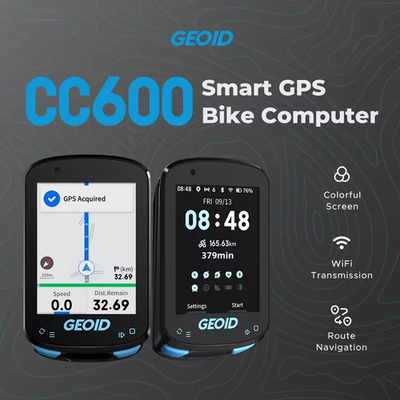 GEOID CC600 Smart GPS Bike Computer Colorful Ride Route Navigation
