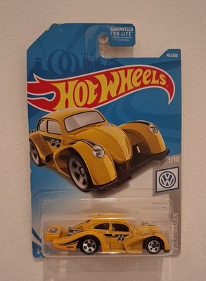 Hot Wheels Volkswagen Kafer Racer - 2019 Volkswagen Series - #46 - Yellow w/ 5sp