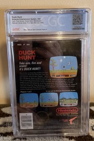 Duck Hunt 1987 NES CGC 7.5