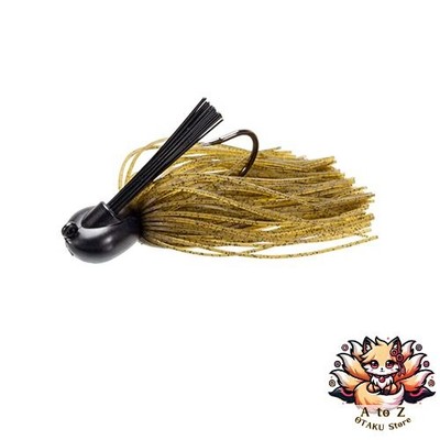 NEW Keitech Tungsten Rubber Jig Model 1 Casting Jig Ver.2.0 3/8oz #101 Green