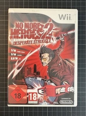 No More Heroes 2 Wii | PAL | Komplett mit Anleitung | Top Zustand 