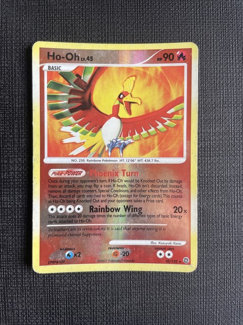 Ho-Oh [Reverse Holo] #10 (Secret Wonders (2007))