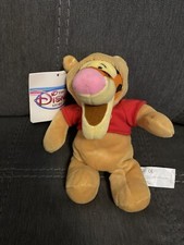NWT Walt Disney Plush Bean Bag Toy - Halloween Tigger Dressed As Winnie The Pooh