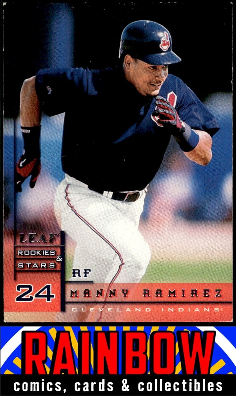 1998 Leaf Rookies & Stars #4 Manny Ramirez