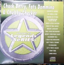 LEGENDS KARAOKE CDG CHUCK BERRY,FATS DOMINO  CHUBBY CHECKER 49 16 SONGS CD G