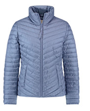 Gerry Weber Water Repellent Hoodless Quilted Coat - Dark Arctic - Uk 22 Rrp £125