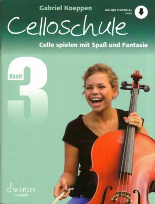 Celloschule 3 mit Online-Material und STIFT, Koeppen - PORTOFREI VOM FACHHÄNDLER