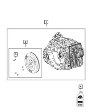 Genuine Mopar With Torque Converter Transmission Kit Remanufactured R8257901ab