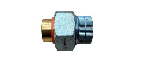 Homewerks Dielectric Union, 250 psi Max. Pressure, 3/4 in. FIP x 3/4 in. Solder
