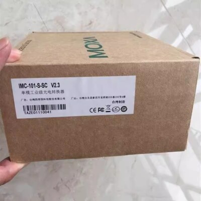 1pcs MOXA IMC-101-S-SC-T Single-mode Photoelectric Converter