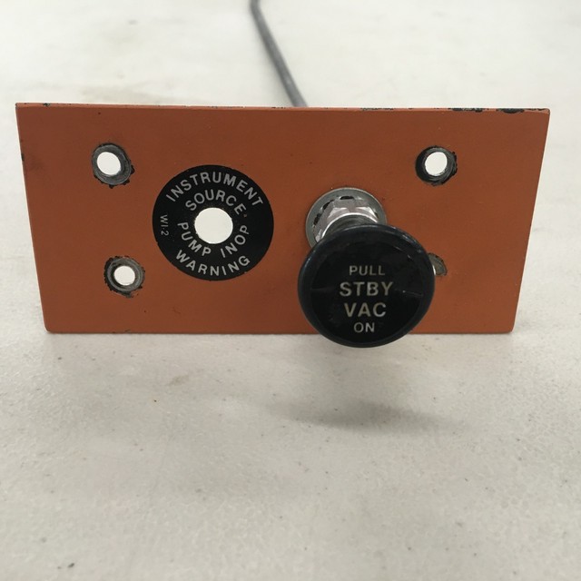 Cessna 172 Vacuum System Standby Source 4502003 with cable Guaranteed