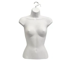 New Female Torso Mannequin Form- White
