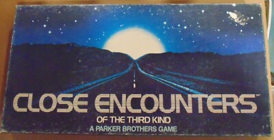 Vintage Close Encounters Of The Third Kind Board Game Parker Brothers  Complete