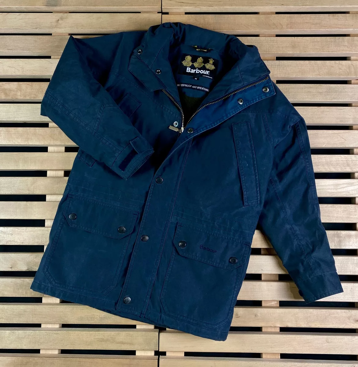 Kids Childrens Barbour Waterproof and Breathable Jacket Size M