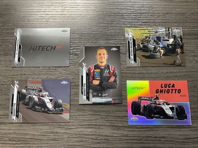 2020 Topps Chrome Formula 1 Luca Giotto (5) Card Lot     HITECH GP