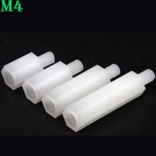 M4 Male-Female Plastic Nylon Hex Column Standoff Support Spacer for PCB Board