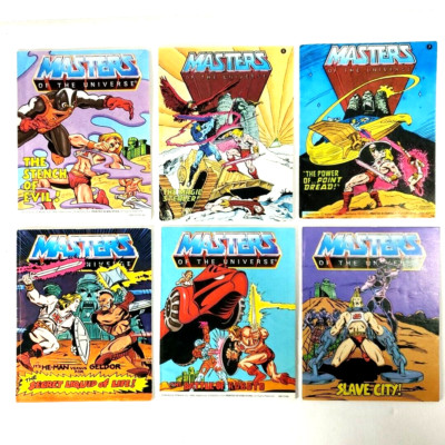 Lots De 8 Mini BD MOTU He-Man - Mattel France 1982-84 - État Correct