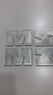 LETRAS DEL TANQUE MZ ETZ 251 GAS TANK LETTERS LOGO | eBay