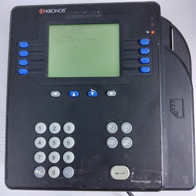 Lot of 6 Kronos System 4500 Time Clock 8602800-501