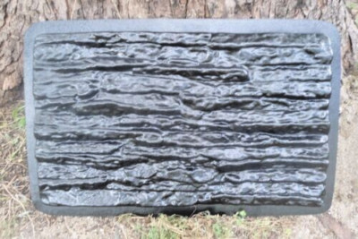 Cavern wall brick veneer facing mold 30'' x 18'' x up to 1.5'' thick concrete mould
