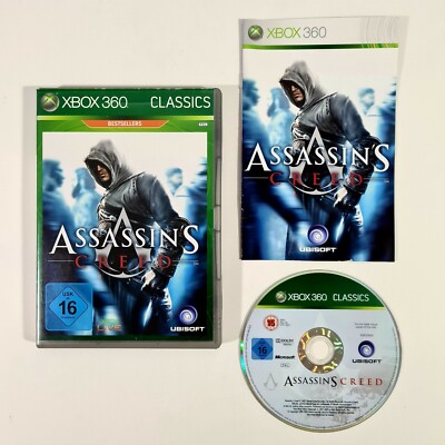 Microsoft Xbox 360 Spiel ASSASSIN S CREED dt Altair/Desmond/Action Adventure RPG
