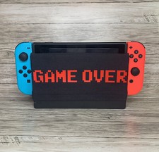 GAME OVER Nintendo Switch Dock Sock Cover