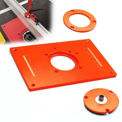 Schlanke Aluminiumlegierung Design Frästisch Einsatzplatte für Profis