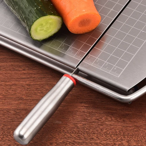 Cheese Slicer Cutter Stainless Steel Block Cheese Slicer with Size Scale New - Picture 10 of 13