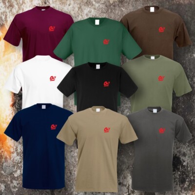 OI! SMALL ROT T-SHIRT GRÖSSEN S-5XL (9 Farben) 