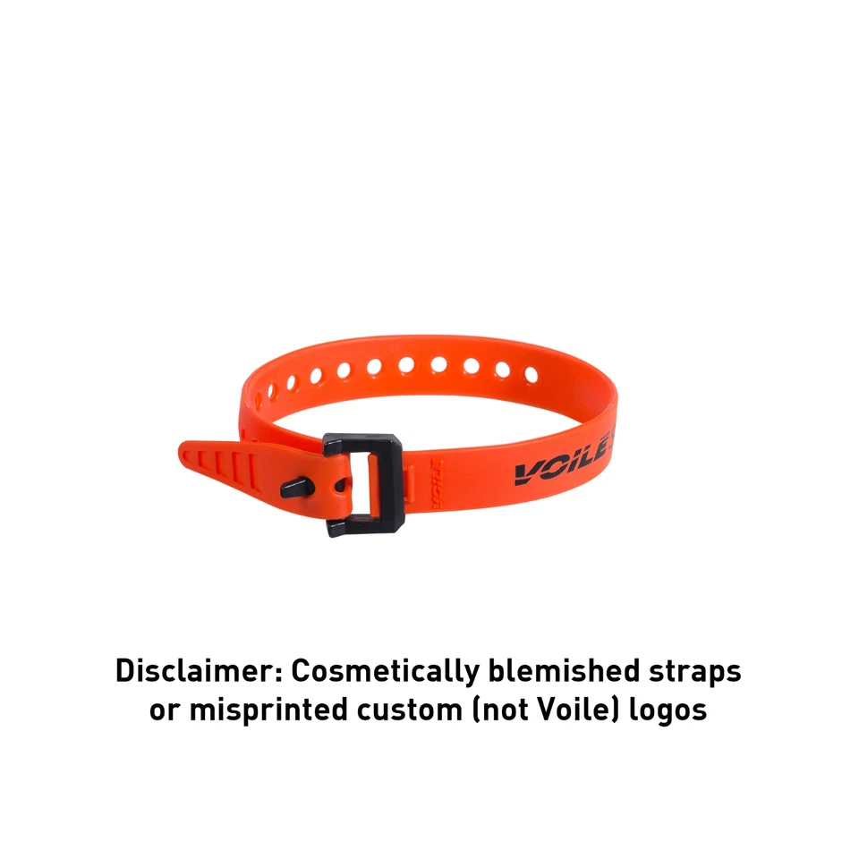 Voile Straps Nylon Buckle, 15 inch, Cosmetic Blems, Custom Misprints