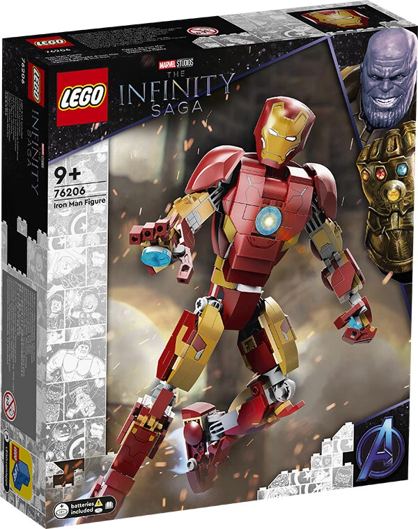 Lego Super Heroes Marvel Avengers Character Of Iron Man 76206 Lego