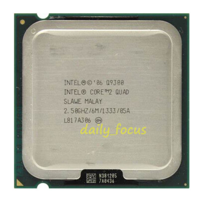Intel Core 2 Quad Q9300-2.5Ghz Q9450-2.66 GHz Q9505 LGA 775 CPU Processor