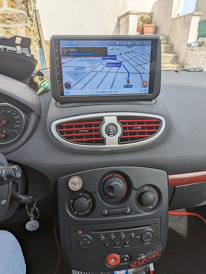 Für Renault Clio III 2005-2014 Android 15 Autoradio CarPlay WiFi GPS Navigation - Bild 2 von 4