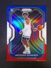 2020-21 Panini Prizm Anthony Edwards #258 RC Rookie Blue/White/Red